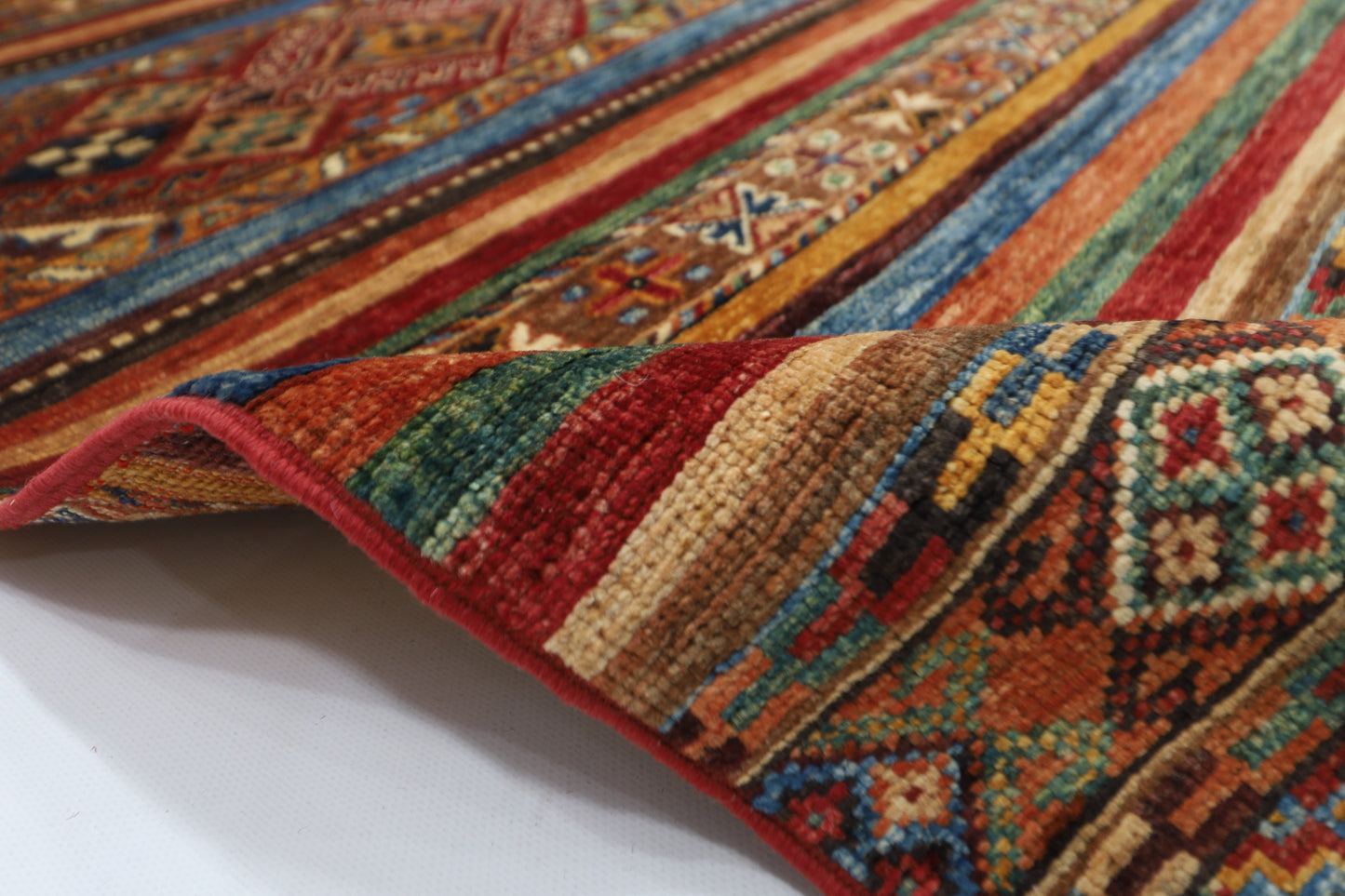 154 x 196 cm | Khorjun Afghan Hand Knotted Carpet