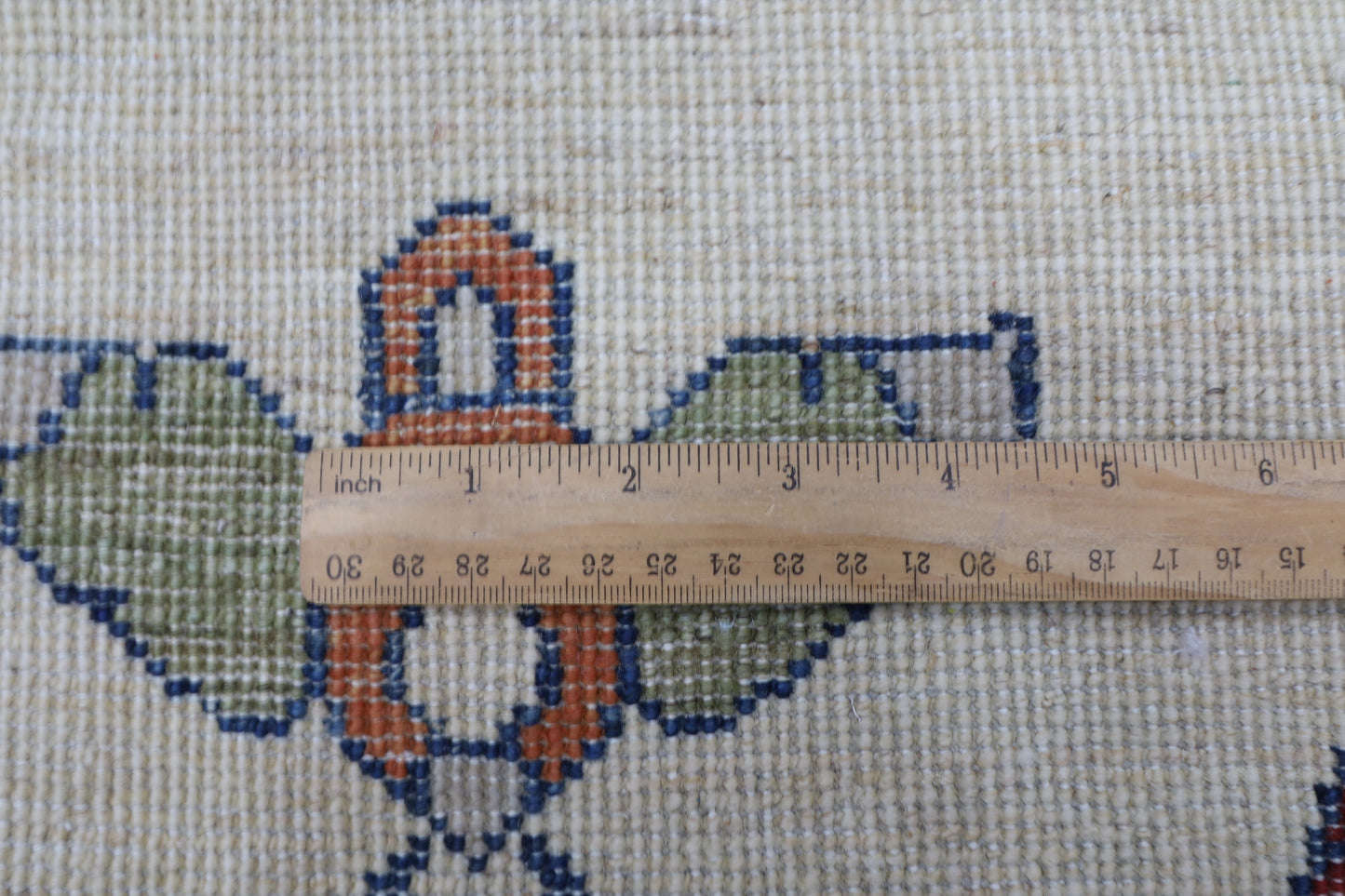152 x 197 cm | Butterflies Beige Afghan Hand Knotted Carpet