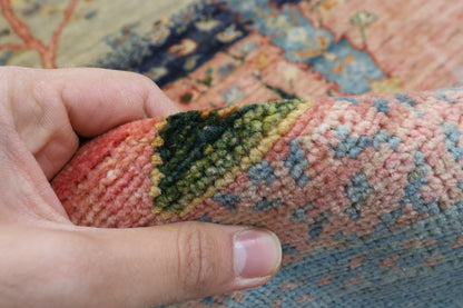 200 x 298 cm | Landscape Afghan Veg Dye Wool carpet