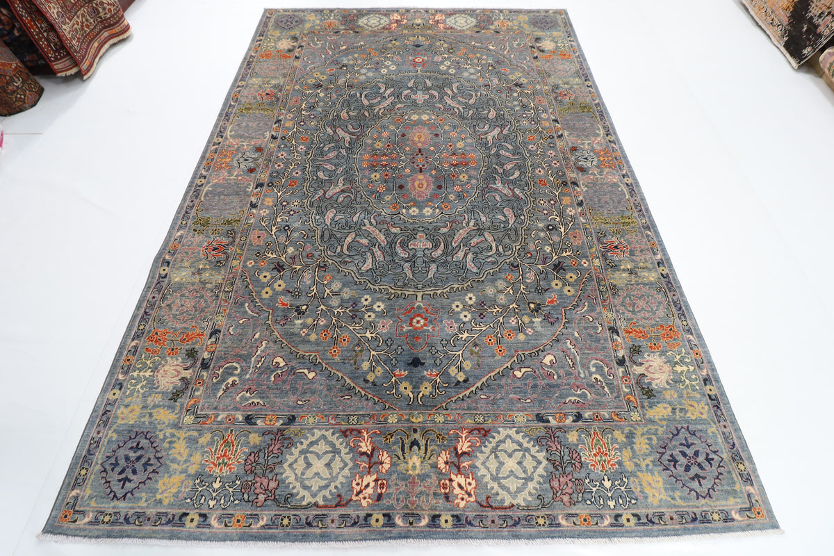 208 x 304 cm | Suzani Afghan Veg Dye Wool carpet