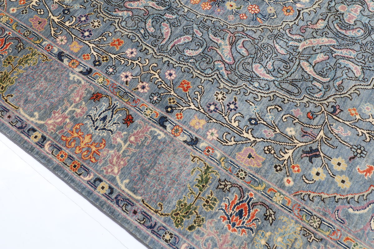 208 x 304 cm | Suzani Afghan Veg Dye Wool carpet