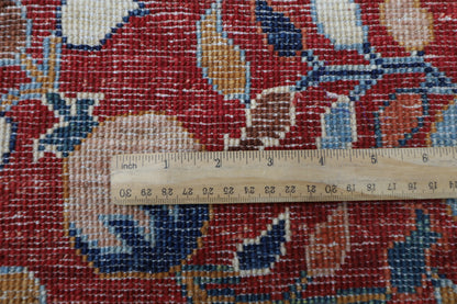 170 x 242 cm | Pomegranate Tree Afghan Hand Knotted Carpet