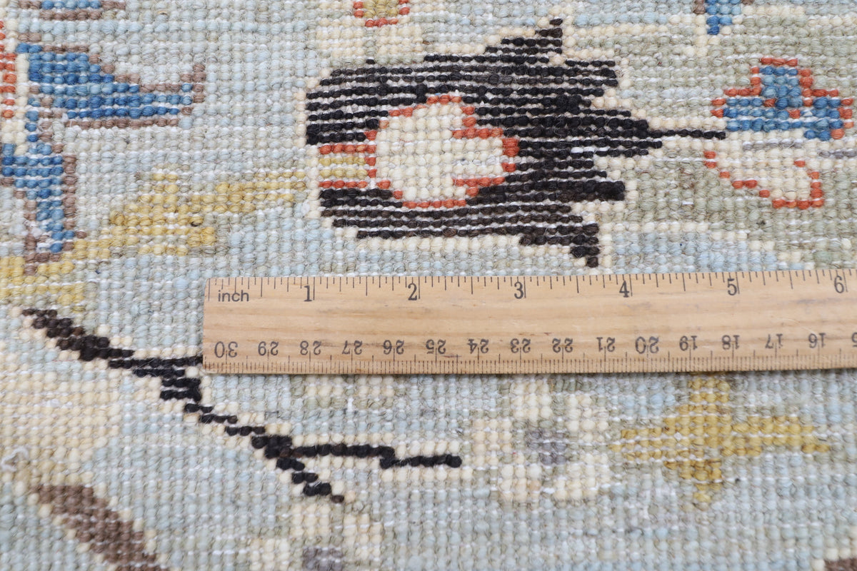 187 x 274 cm | Sickle Leaf Afghan Veg Dye Wool carpet