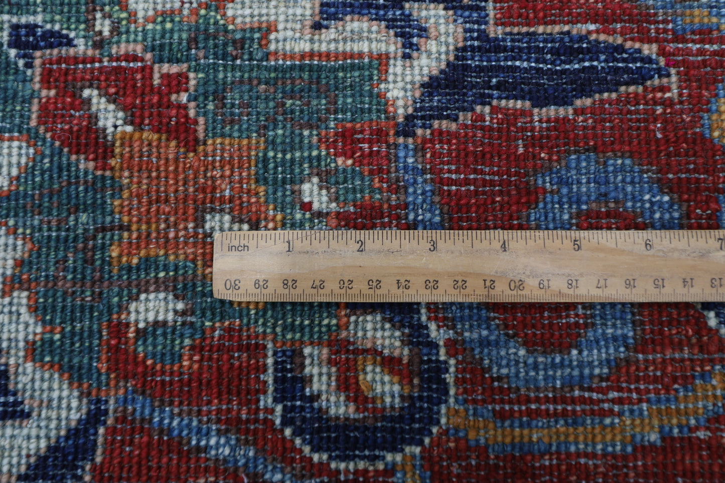 275 x 368 cm | Traditional Bidjar Blue Area Rug Afghan Hand Knotted veg Dye Wool carpet
