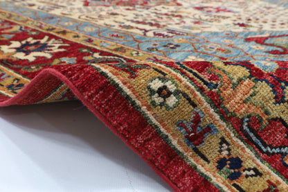 150 x 201 cm | Tribal Afghan Veg Dye Wool carpet