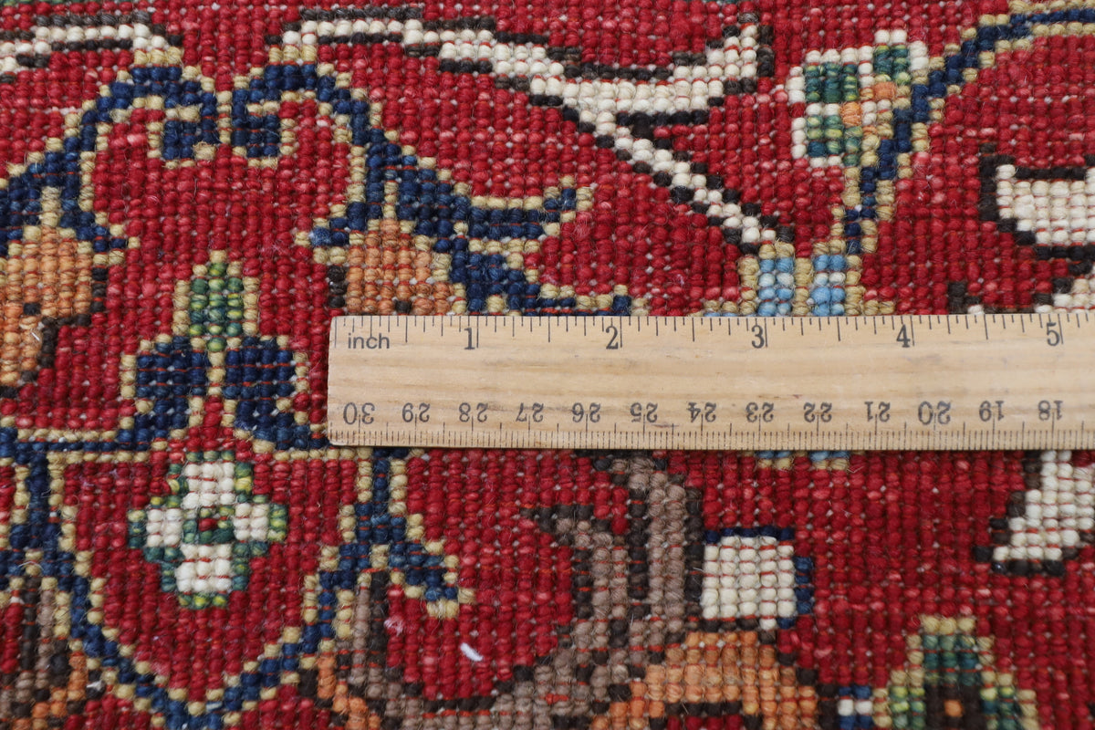 150 x 201 cm | Tribal Afghan Veg Dye Wool carpet