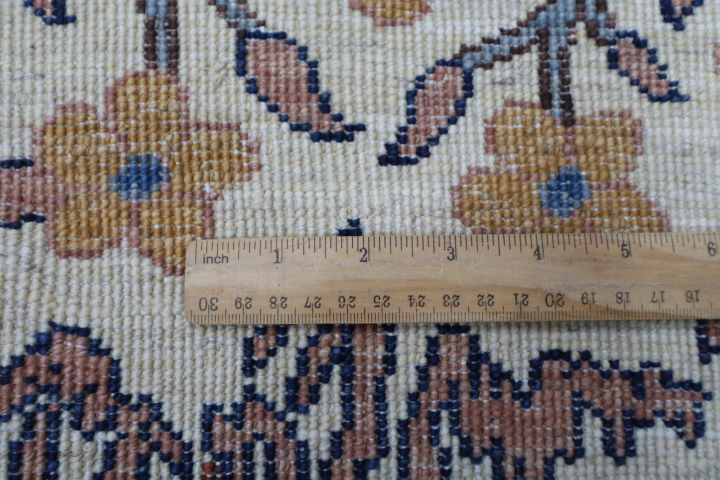 197 x 299 cm | Beige Birds Afghan Hand Knotted Carpet