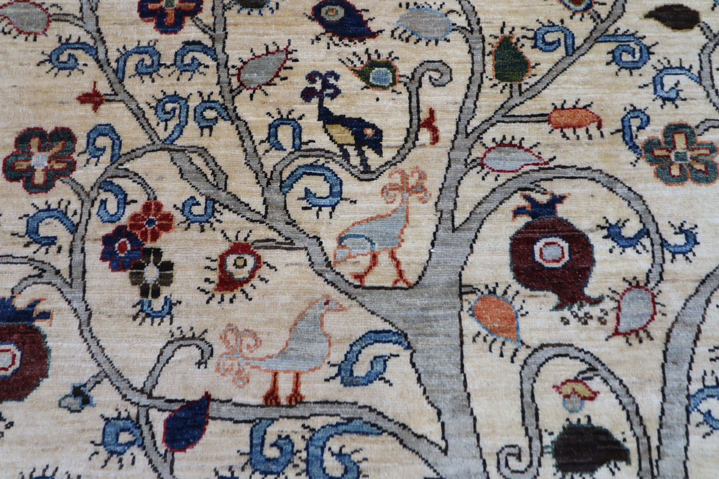 178 x 239 cm | Tree Gabbeh Afghan Hand Knotted carpet