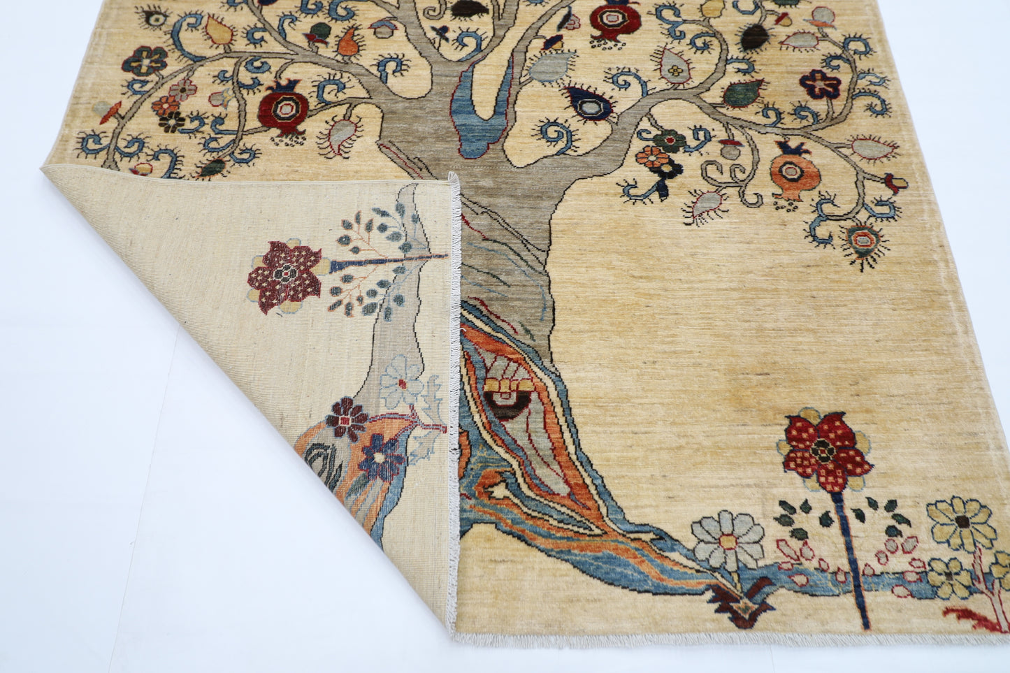 178 x 239 cm | Tree Gabbeh Afghan Hand Knotted carpet