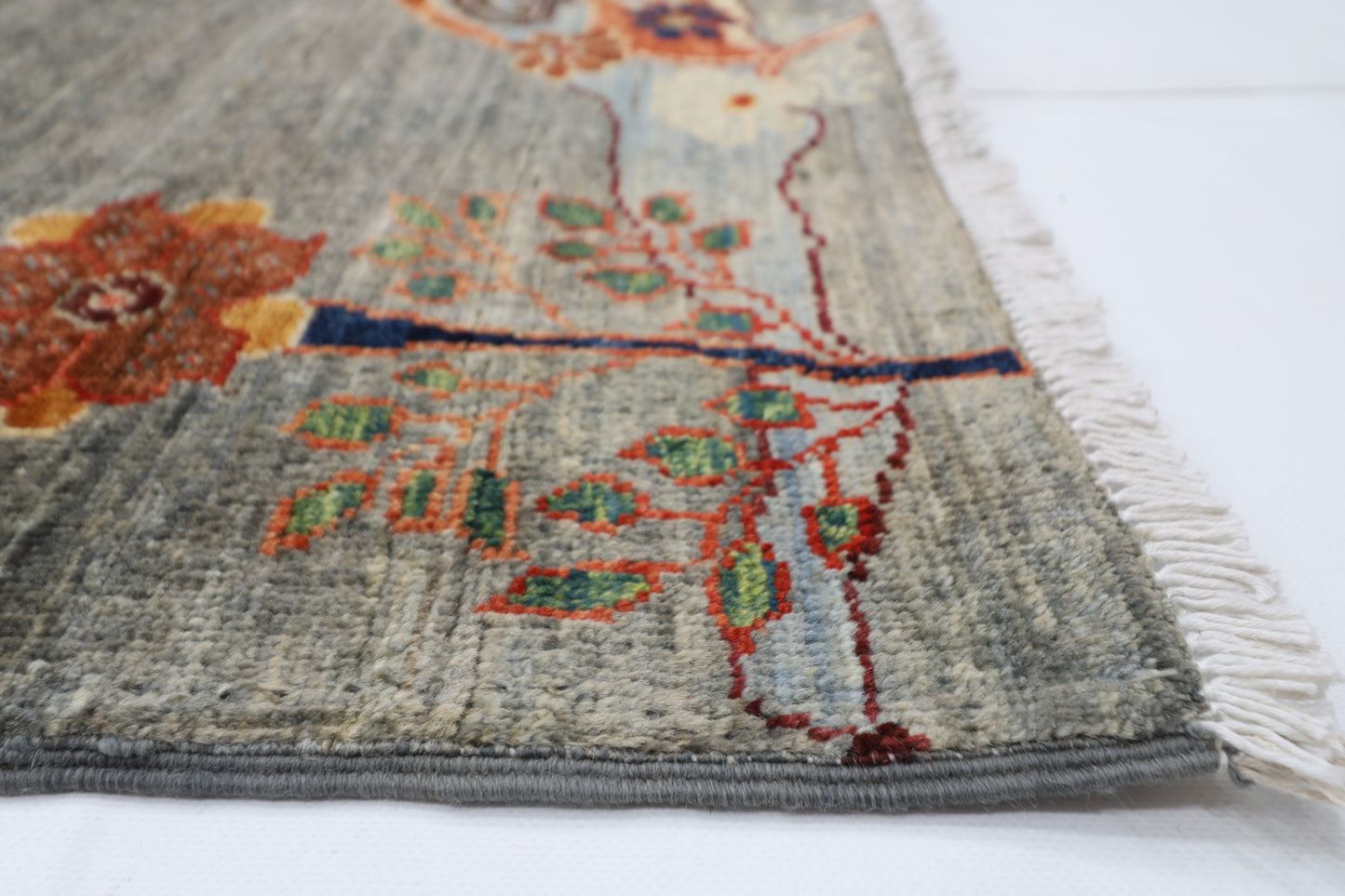 155 x 200 cm | Tree Gabbeh Afghan Hand Knotted carpet