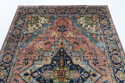 183 x 270 cm | Tribal Afghan Veg Dye Wool carpet