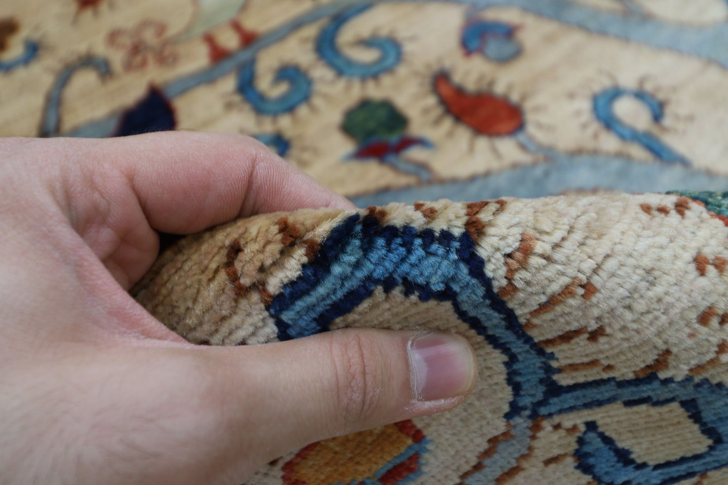 168 x 243 cm | Tree Gabbeh Afghan Hand Knotted carpet