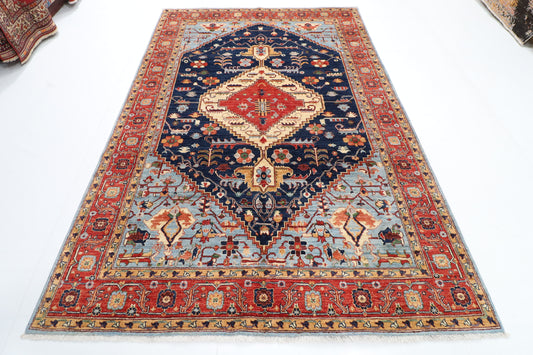 197 x 290 cm | Tribal Afghan Veg Dye Wool carpet