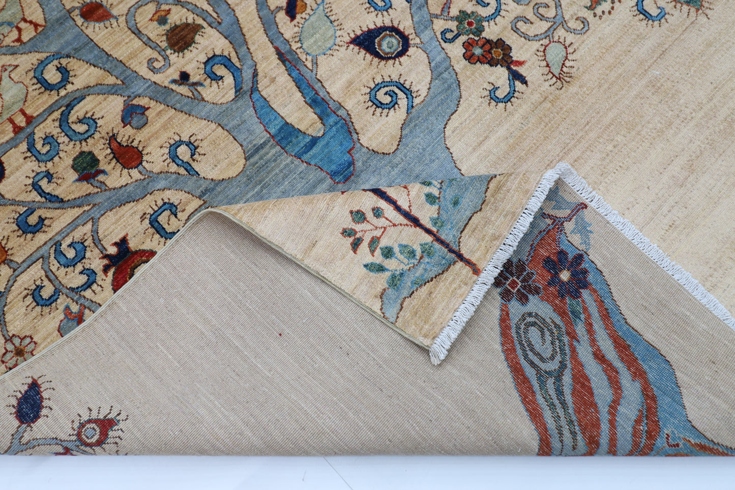 168 x 243 cm | Tree Gabbeh Afghan Hand Knotted carpet
