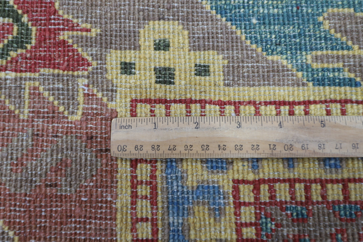 309 x 423 cm | Traditional balochi Green Area Rug Afghan Hand Knotted veg Dye Wool carpet