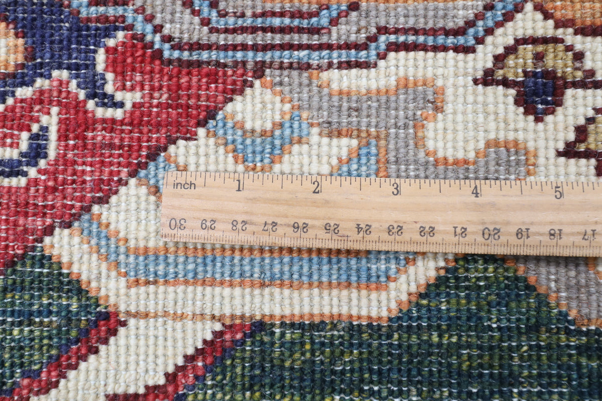 155 x 199 cm | Chinese Dragon Afghan Veg Dye Wool carpet