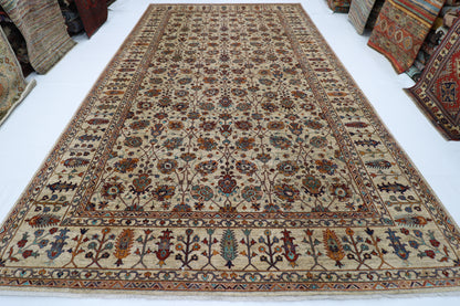 296 x 490 cm | Large Over Size Oriental Afghan Tribal Hand Knotted Wool Carpet