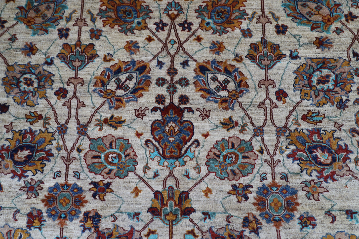 296 x 490 cm | Large Over Size Oriental Afghan Tribal Hand Knotted Wool Carpet