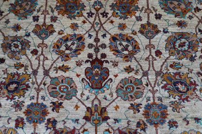 296 x 490 cm | Large Over Size Oriental Afghan Tribal Hand Knotted Wool Carpet