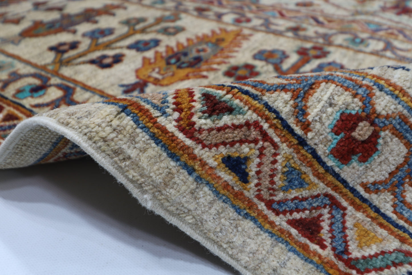 296 x 490 cm | Large Over Size Oriental Afghan Tribal Hand Knotted Wool Carpet