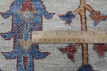 296 x 490 cm | Large Over Size Oriental Afghan Tribal Hand Knotted Wool Carpet