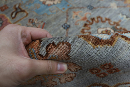 367 x 446 cm | Large Over Size Oriental Floral Afghan Tribal Hand Knotted Wool Carpet