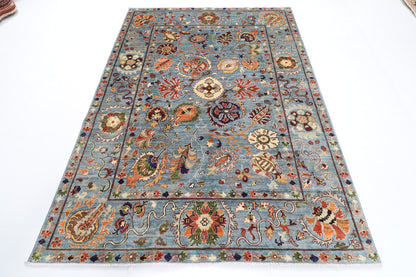 172 x 236 cm | Suzani Afghan Veg Dye Wool carpet