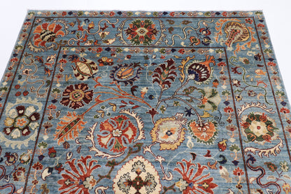 172 x 236 cm | Suzani Afghan Veg Dye Wool carpet