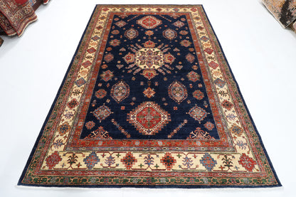 206 x 302 cm | Kazak Afghan Veg Dye Wool carpet