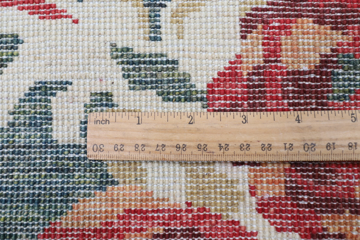 153 x 202 cm | Floral Gabbeh Afghan Veg Dye Wool carpet