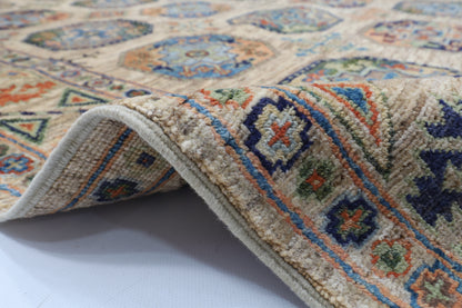 153 x 197 cm | Ersari Afghan Veg Dye Wool carpet