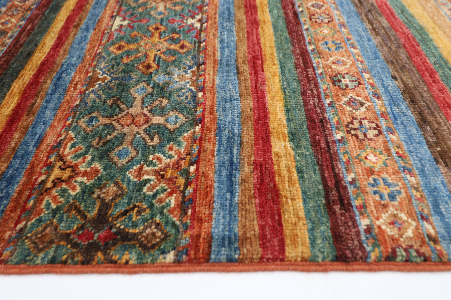 173 x 250 cm | Khorjun Afghan Hand Knotted Carpet