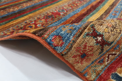 173 x 250 cm | Khorjun Afghan Hand Knotted Carpet