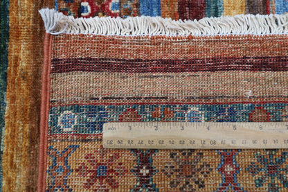 173 x 250 cm | Khorjun Afghan Hand Knotted Carpet