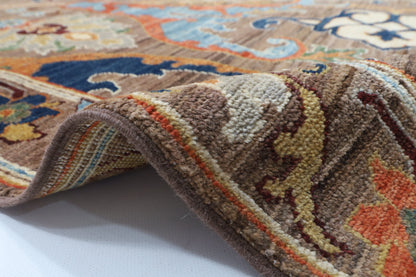 183 x 271 cm | Kawros Afghan Veg Dye Wool carpet