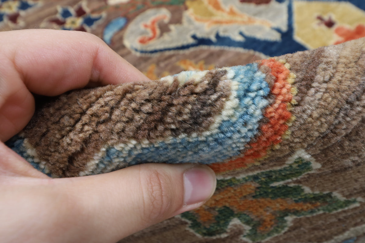 183 x 271 cm | Kawros Afghan Veg Dye Wool carpet