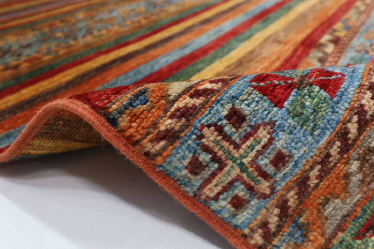 154 x 208 cm | Khorjun Afghan Hand Knotted Carpet