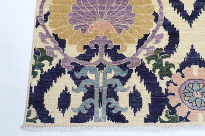 149 x 190 cm | Art Afghan Veg Dye Wool carpet