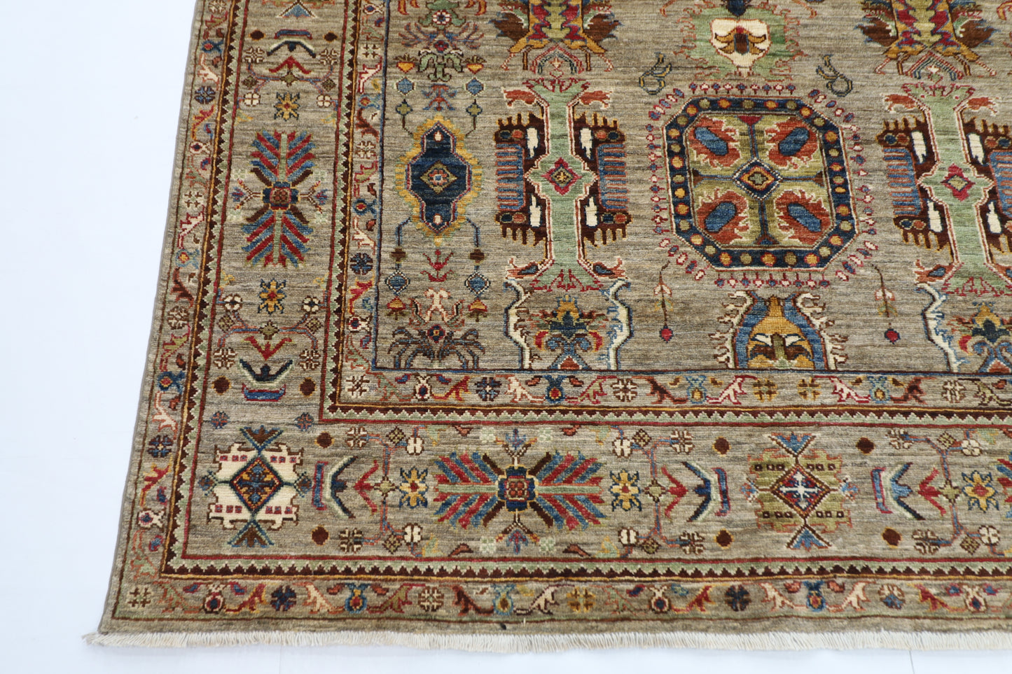 175 x 257 cm | Waziri Afghan Hand Knotted Carpet