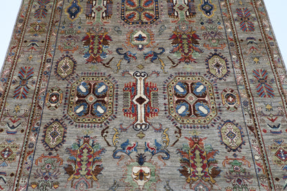 175 x 257 cm | Waziri Afghan Hand Knotted Carpet