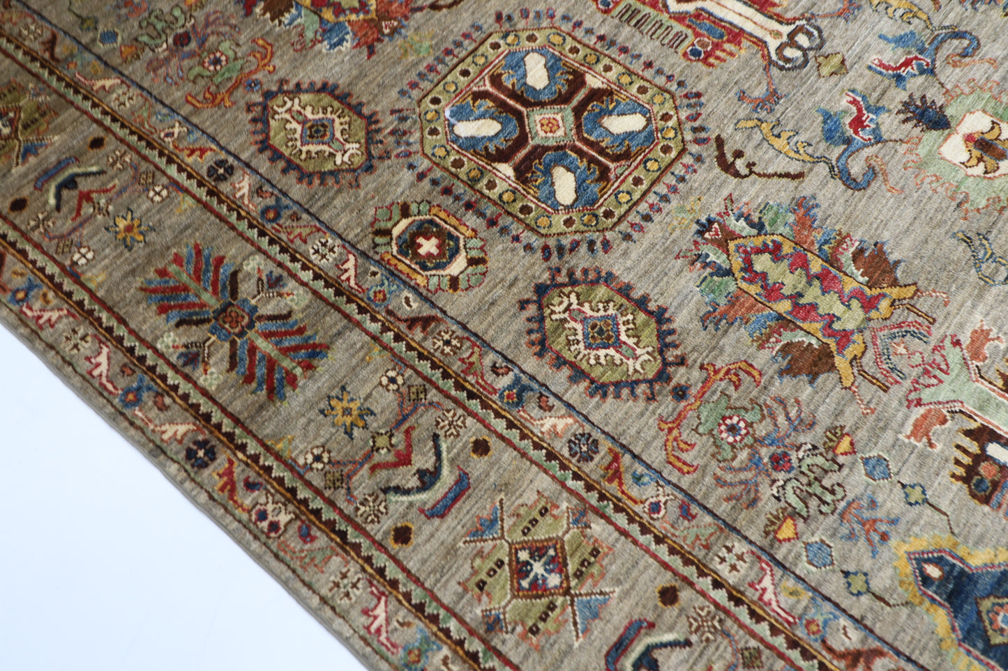 175 x 257 cm | Waziri Afghan Hand Knotted Carpet