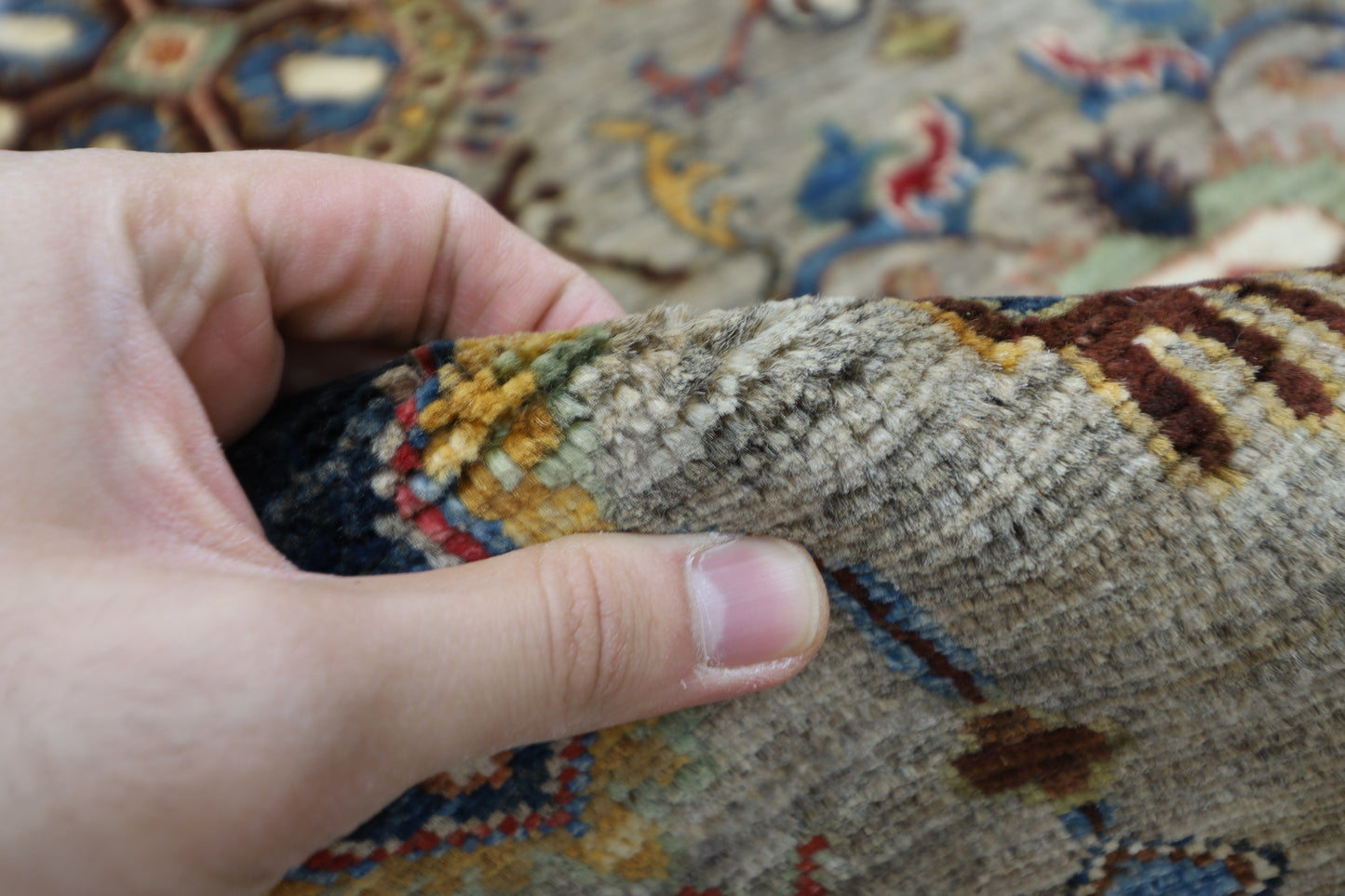 175 x 257 cm | Waziri Afghan Hand Knotted Carpet