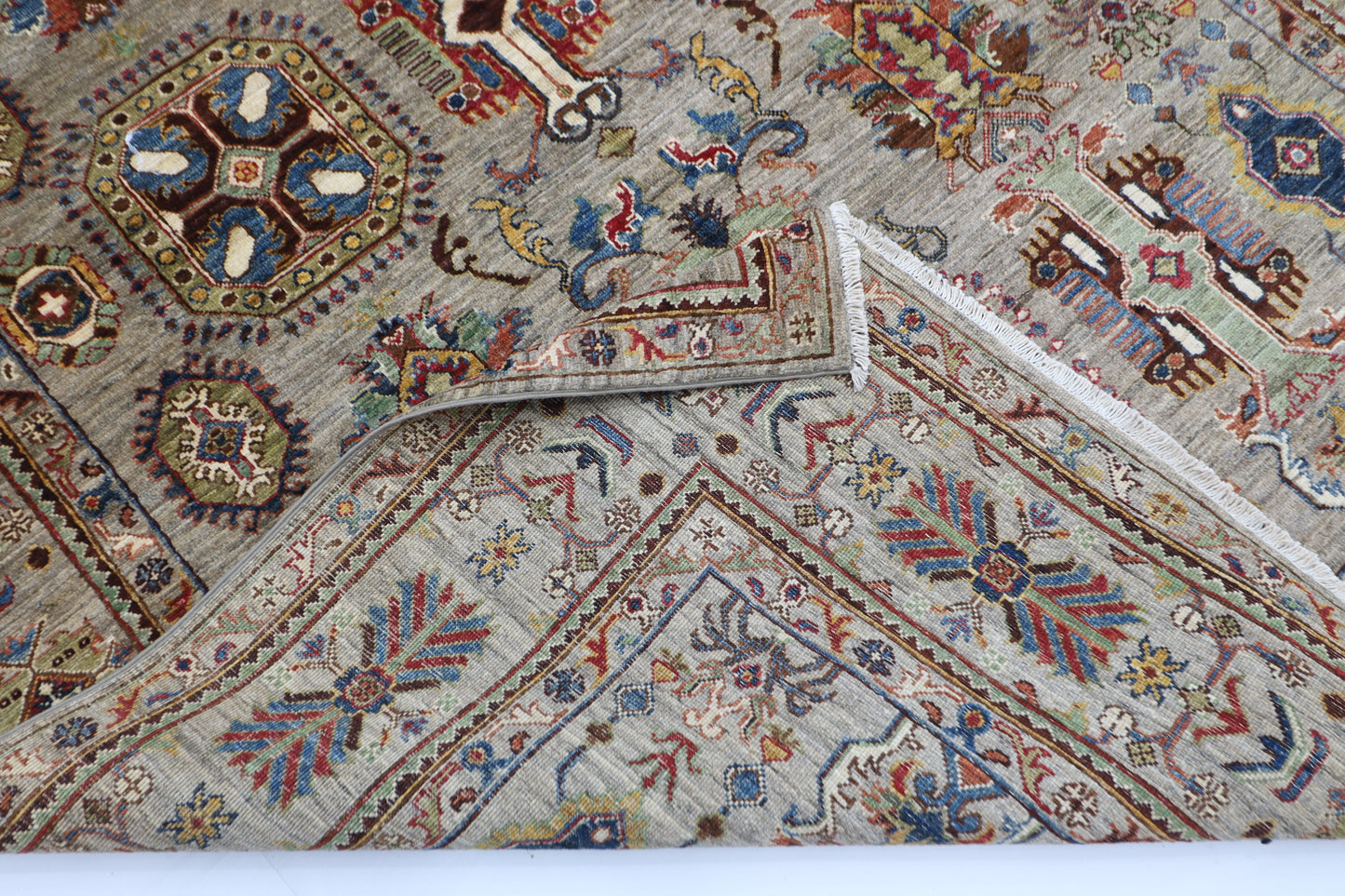 175 x 257 cm | Waziri Afghan Hand Knotted Carpet
