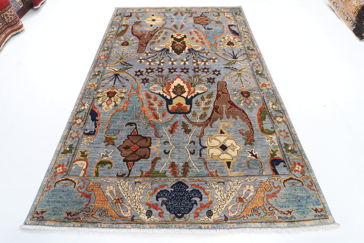 183 x 278 cm | Kawros Afghan Veg Dye Wool carpet