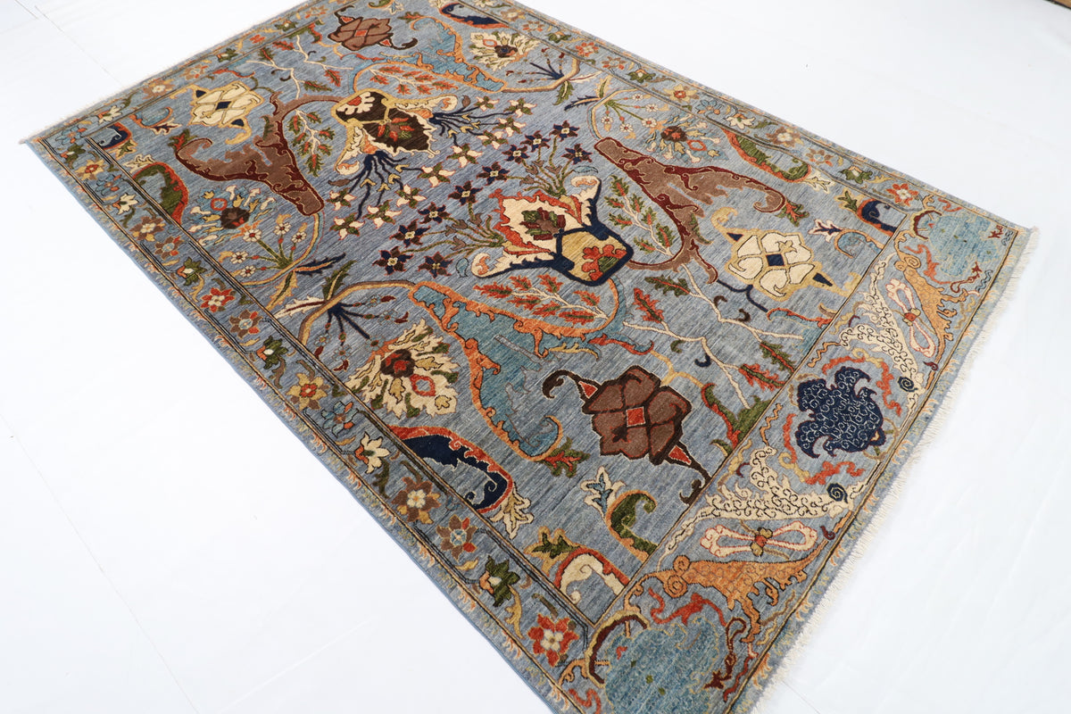183 x 278 cm | Kawros Afghan Veg Dye Wool carpet