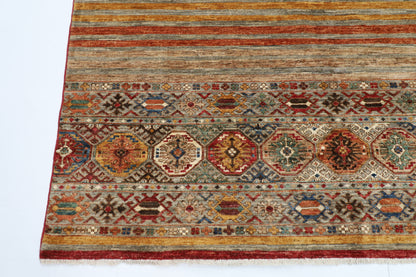 177 x 240 cm | Khorjun Afghan Hand Knotted Carpet