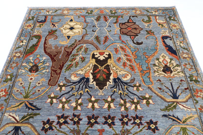 183 x 278 cm | Kawros Afghan Veg Dye Wool carpet