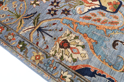 183 x 278 cm | Kawros Afghan Veg Dye Wool carpet