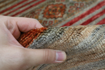 177 x 240 cm | Khorjun Afghan Hand Knotted Carpet