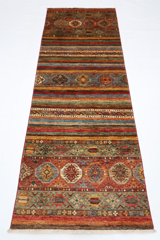 86 x 234 cm | Khorjun Afghan Hand Knotted Runner